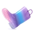 thumbnail image 4 of BOCCA Kids Purple Glitter Waterproof Rain Boot For Girls Size 3, 4 of 7