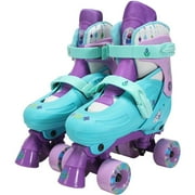 PlayWheels Kid's Classic Quad Roller Skates - Frozen - Size 10-13