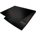 thumbnail image 3 of MSI GF63 THIN 15.6" 1080p Gaming Laptop, Intel Core i7-11800H, 8GB RAM, NVIDIA GeForce GTX 1650 4GB, 512GB SSD, Windows 11 Home, Black, 11SC-224, 3 of 7