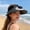 Black, variant on Dual‑Power Solar & USB Rechargeable Fan Sun Hat, Oversized Wide Brim for Full UV Protection, Built‑in Quiet Cooling Fan, Adjustable Head Circumference
