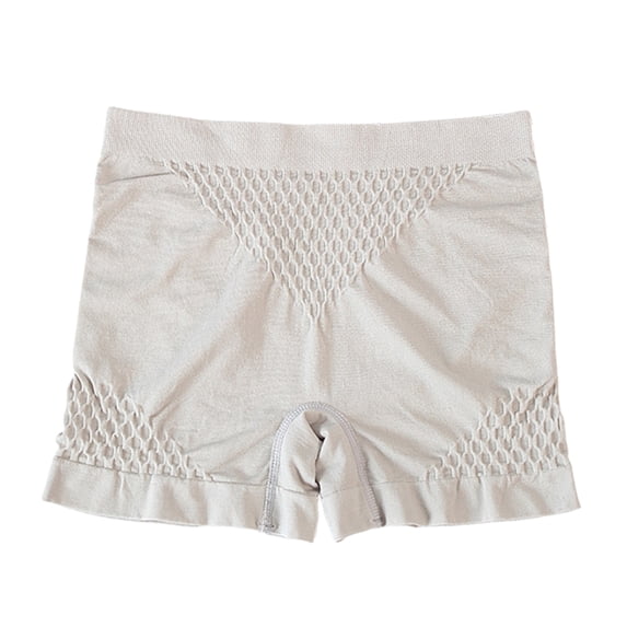 Women Underpants Sweat Absorption Mild Waist Elastic Moisture-wicking Lady Underwear Panties for Daily Wear,Grey M