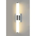 thumbnail image 3 of Maxim 52114WTPC 18 in. Optic Polished Chrome LED Bath Vanity Wall Light, 3 of 4