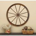 thumbnail image 5 of HGC Steel Rimmed Wooden Wagon Wheel Wall Decor - S, 5 of 5