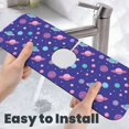 thumbnail image 6 of Sikiie Space Splash Guard for Sink Faucet-1 PC Super Absorbent Fast Drying Mat Sink Gadgets-Splash Guard for Kitchen, Sink Mat, 6 of 7