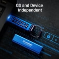 thumbnail image 3 of Unidad flash cifrada Kingston Ironkey Keypad 200 256GB, 3 of 5