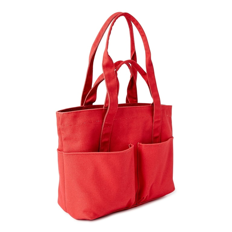 Dagne Dover Vida Large Organic Cotton Canvas Tote In Natural