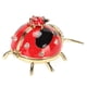 thumbnail image 5 of Ladybug Trinket Box, Red Ring Trinket Box Rhinestones Crystal Colored Enamel For Small Jewelry ANGGREK Otros, 5 of 8