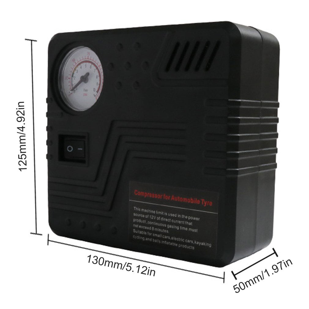 Details about   Tire Inflator Car Air Pump Compressor Electric Heavy Duty Portable Auto 12v 150p 