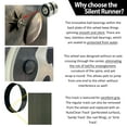 thumbnail image 6 of Exotic Nutrition Silent Runner Wheel 12" Glow + Cage Attachment + AutoClean Track, 6 of 7