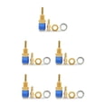 thumbnail image 3 of Riwesomey Adaptador de cobre de soldadura TIG de conector rápido refrigerado por aire con ajuste azul Type2 NO2 Riwesomey CBP211792, 3 of 6