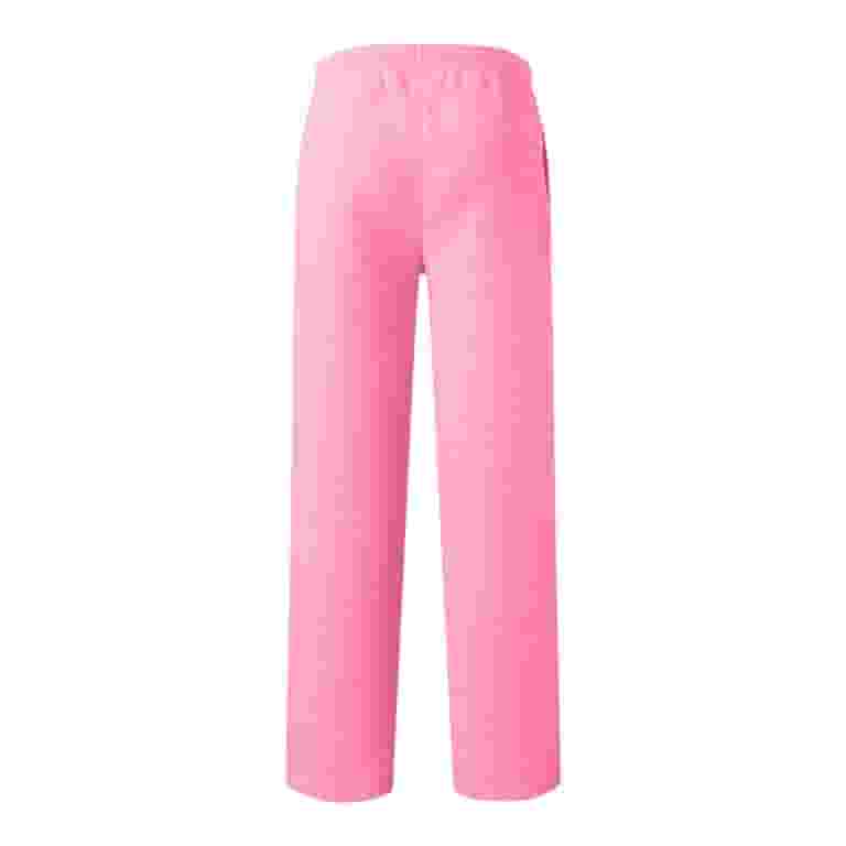 送料/関税込 ●SHALOM● 24FW PINK WORLD PANTS HBFAGFB Women's Pants Wide Leg Sweatpants Workout High