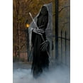 thumbnail image 4 of 6 Ft Grim Reaper with Staff Adult Decoration, 4 of 4