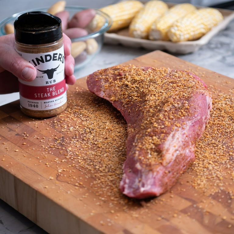 Kinder's BBQ Meat Dry Rub, The Steak Blend Seasoning for Grilling