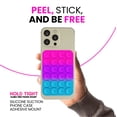thumbnail image 3 of Hold Tight Silicone Suction Phone Case Mount - Hands Free Phone Holder for Selfies & Videos - Durable, Strong Grip & Easy to Use - Universal iPhone & Android Compatible Phone Mount | Ombre, 3 of 8