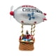thumbnail image 2 of Adorno navideño con luces, figura de mesa, escultura de resina, decoración, regalo de Navidad, manualidades, linda figura de Papá Noel, globo de fuego, 2 of 9