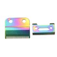 thumbnail image 1 of Stainless Steel Gradient Replacement Hair Clipper Blades Compatible with Wahl Models 8148, 1919, 8591, 8509, 2241, 2240 and More - Professional Barber Cutting Tool Accessory, 1 of 5