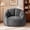 Grey, variant on Gericco Giant Oversized Bean Bag Chair, Compressed Memory Foam Filling Included, for Living Room, Bedroom, Game Room, Orange