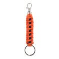 thumbnail image 2 of De Al Aire Libre Paracord Llavero Cuerda Cuerda Paracaídas Cuerda Cordón - naranja Sunnimix Llavero Gancho de seguridad, 2 of 8