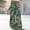 Green#03, variant on Cxenplz Palazzo Pants for Women 2025, Elastic High Waisted Boho Casual Loose Wide Leg Pants Plus Size Print Baggy Lounge Trouser Pants