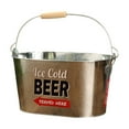 thumbnail image 3 of deevoka Ice Bucket Chilling Holder for Family Gatherings Cocktail Outdoor Activities ice cold beer, 3 of 9