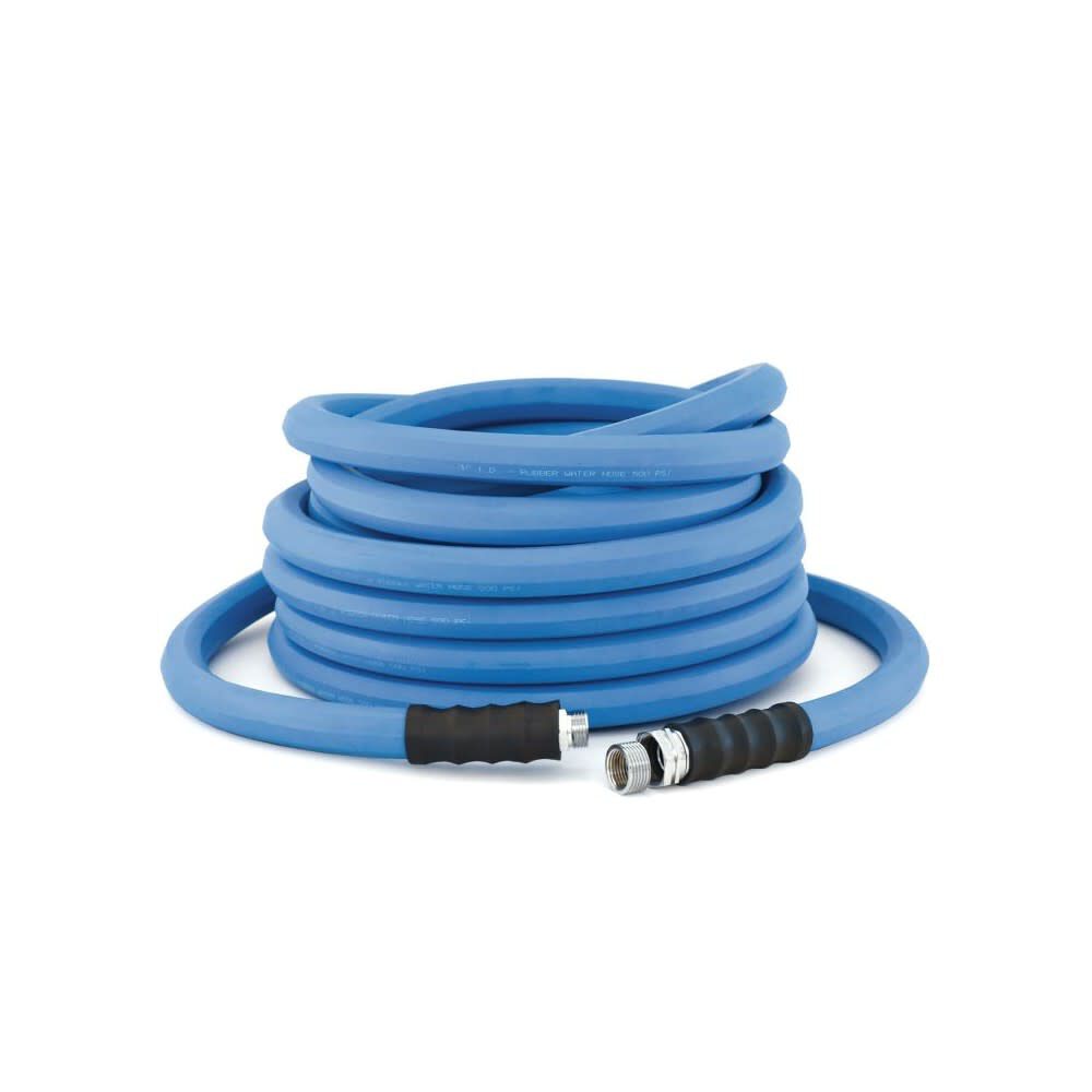 Blubird Ag-Lite 1 Inch X 50 Ft. Heavy-Duty Rubber Water Hose