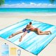 thumbnail image 1 of Manta de playa WIWIGO impermeable a prueba de arena 200x210 cm, 1 of 6