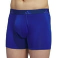 thumbnail image 2 of Men's adidas 3-pack Microfiber Trunks Color: Olive Strata Green Size: XL, 2 of 4