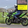 thumbnail image 4 of Parabrisas Para Moto Universal Protección Contra Lluvia, 4 of 7