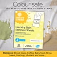 thumbnail image 5 of Nature Clean Natural Stain Remover for Clothes Laundry Strips Unscented 32 Count, Non-Toxic Advanced Stain Remover Treater Laundry Sheets, Plastic-Free Travel Stain Remover for Fabric Eco-Friendly, 5 of 9