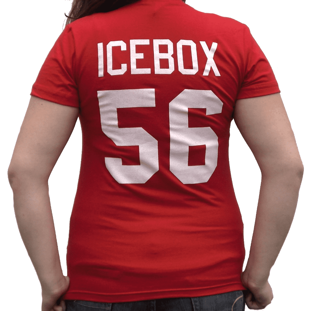 MyPartyShirt Becky Icebox O'Shea 56 Little Giants Jersey TShirt 90