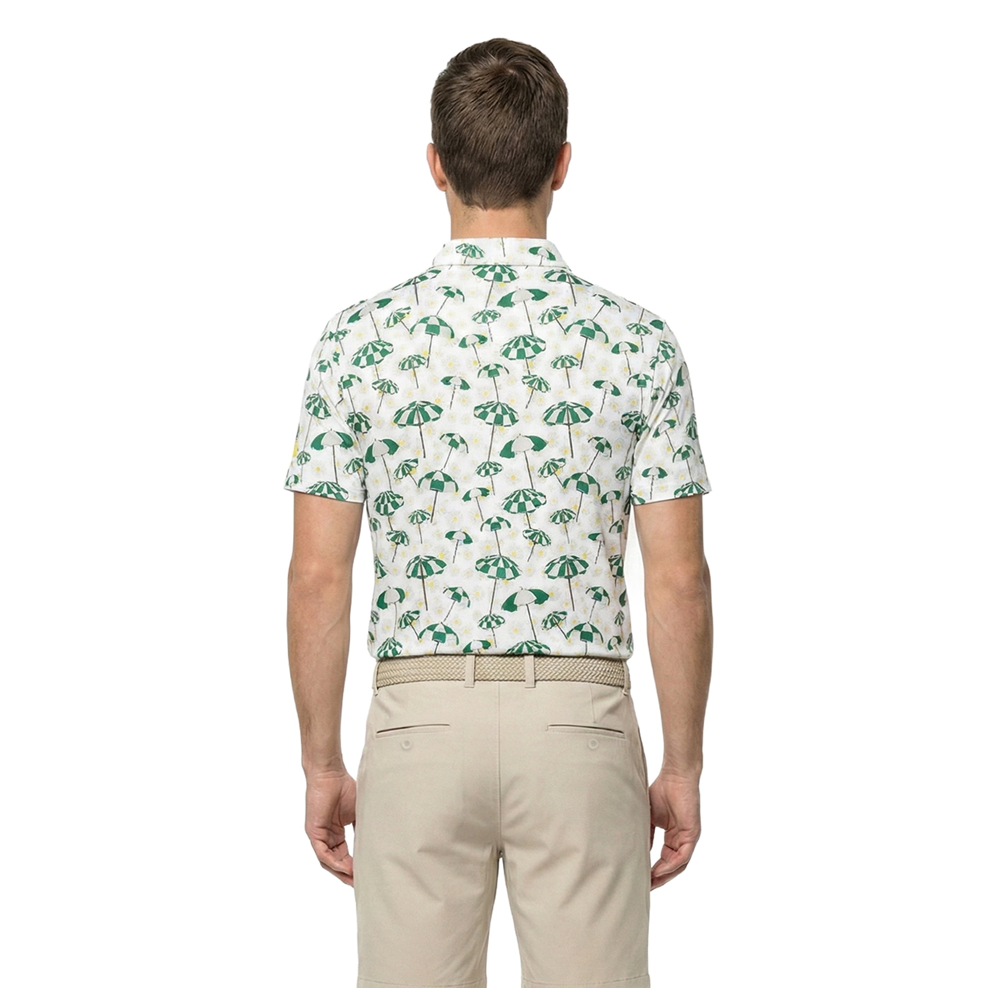 Birdie Bound Men's and Big and Tall Men's Novelty Print Polo Shirt, Sizes XS-4XLT
