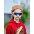 thumbnail image 4 of Gafas de Sol FEISEDY para Niños y Adolescentes con Montura Polarizada TR90 para Béisbol, 4 of 8