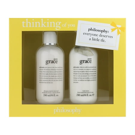 Grace Gift Set - Philosophy Thinking of You Gift Set Pure Grace 3 In 1 Bath & Body Lotion 8.0Oz