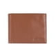 thumbnail image 1 of Cartera Steve Madden de piel extra capacitiva para hombre, color coñac, 1 of 6