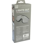 iLive Lights Out Bluetooth Wireless Sleep Mask Headphones, IAHB33G, Gray