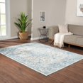 thumbnail image 3 of Madison Park Polypropylene and Polyester Woven 6x9' Area Rug in Blue MP35-8031, 3 of 5