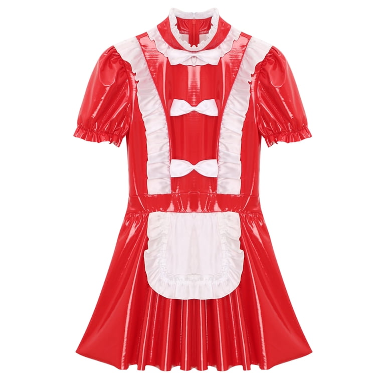 knee length dresses for ladies Women Halloween Costume Female Princess Red Chloe Charming Dress Ulian   Sun Baby