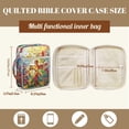 thumbnail image 7 of Pzuqiu Cross Geometric Bible Cover Case for Women Bible Cover Bag with Handle Zipper Pocket Quilted Church Carrying Case Scripture Cases Church Bag Protective for Book Lovers, 7 of 7