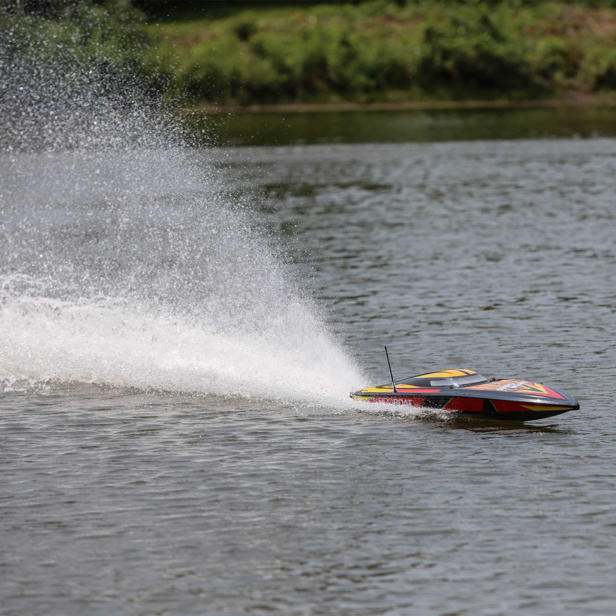 Pro Boat Sonicwake V2 36" Self-Righting Brushless RC Boat Deep-V RTR Batteries and Charger Not Inccuded Black PRB08032V2T1 Boats RTR Electric