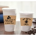 thumbnail image 3 of 50 Pack Kraft Coffee Cup Sleeves Disposable Corrugated 2.36x4.92 Inch Kraft Paper Jacket Cup Sleeves for Hot and Cold Drinks, Fits 12oz-20oz Cups, 3 of 7