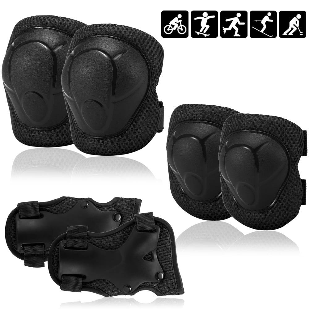 Bike Knee Pads and Elbow Pads Wrist Safety Guards Protective Gear Child Good UK 