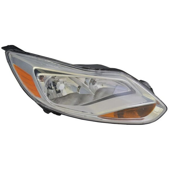 Right Headlight Assembly - Compatible with 2012 - 2014 Ford Focus 2013