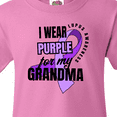 thumbnail image 4 of Inktastic I Wear Purple for My Grandma Lupus Awareness Youth T-Shirt, 4 of 5