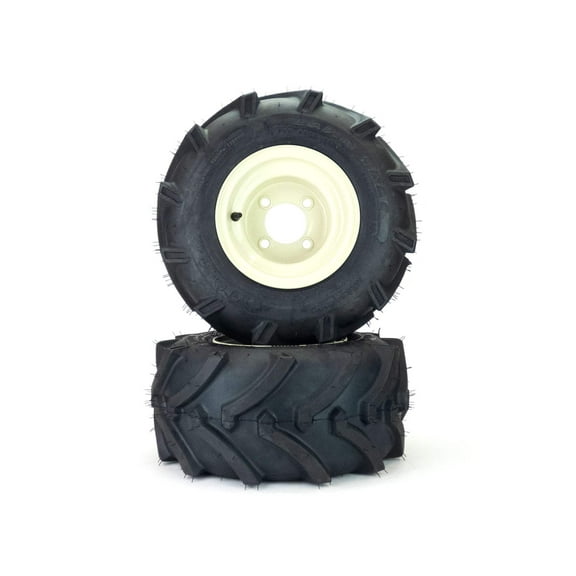 (2) Aggressive Tire Assemblies 18x8.50-8 Fits Cub Cadet RZT 42" 46" 634-04293