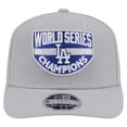 thumbnail image 2 of Men's-New Era  Gray Los Angeles Dodgers 2024 World Series Champions 9SEVENTY Adjustable Hat, 2 of 5