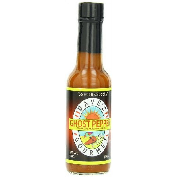 Dave's Ghost Pepper Naga Jolokia Hot Sauce 5oz
