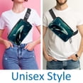 thumbnail image 2 of Whales Lightweight Adjustable Crossbody Fanny Sling Bag with Extension Strap Unisex, 2 of 7