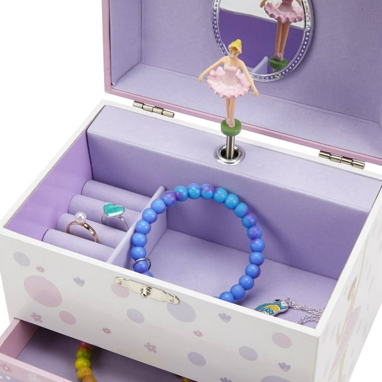 Twirling Fairy Star Swan Lake Tune Jewelry Box Gemma Violet