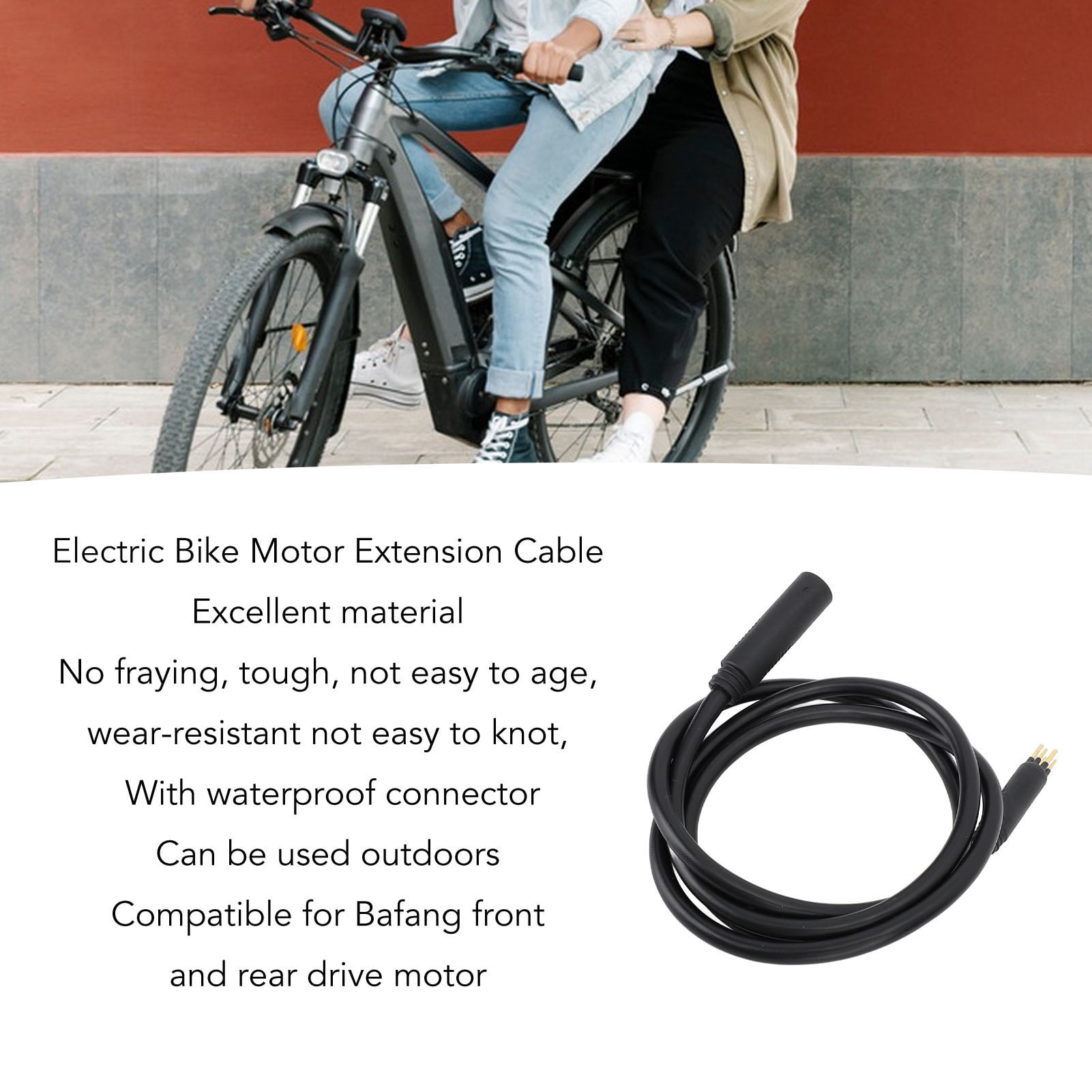 Cable de Conversion de Moteur de Velo Electrique Cable d Extension de Moteur de Velo Electrique 9 Broches Anti Poussiere pour Bafang Moteur d Entrainement Arriere avant Walmart