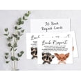 thumbnail image 4 of Inkdotpot 30 Books For Baby Shower Request Cards Bring A Book Instead Of A Card Raccoon and Fox Jungle Animals Baby Shower Invitations Inserts Games, 4 of 6